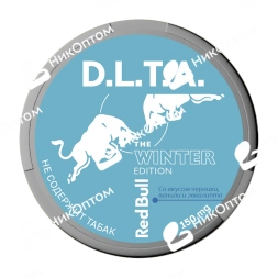 D.L.T.A. - ENERGY - RED BULL - Черника, Ваниль и Эвкалипт (150mg)