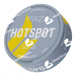 HOTSPOT - FRZ - PINEAPPLE  SWEET MINT - Ананас и Сладкая Мята (80mg)