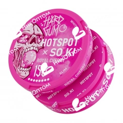 HOTSPOT X SO_KI - HARD GUM - ROYAL CHERRY - Королевская Вишня (150mg)